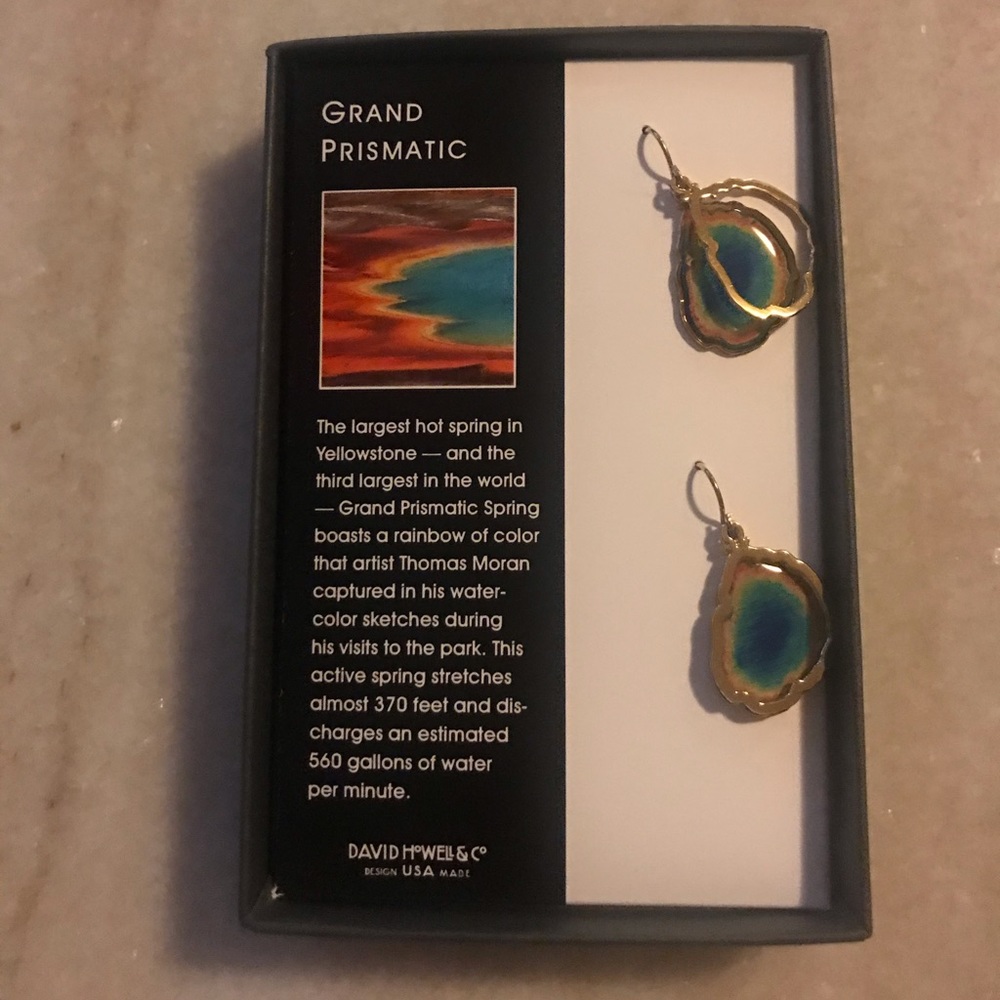 ISO!! Yellowstone Forever Grand Prismatic Earrings